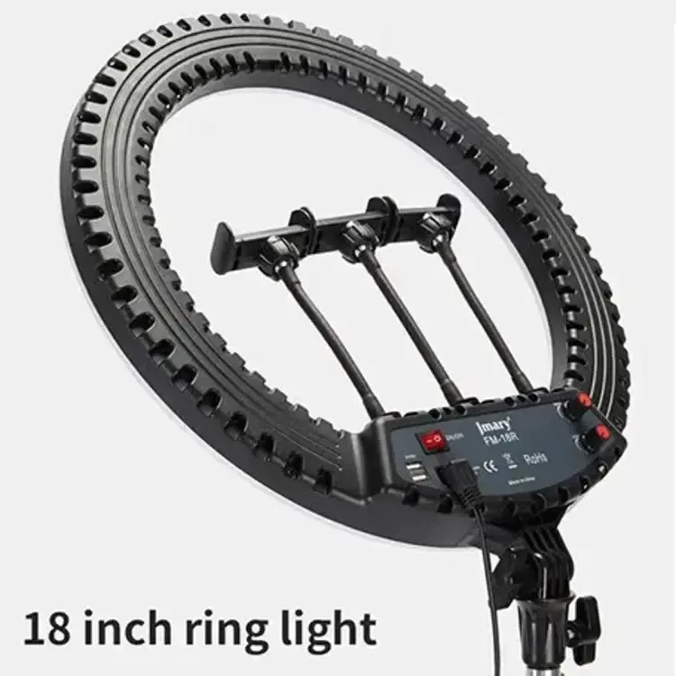 Jmary FM 18R 18-inch Selfie Ring Light
